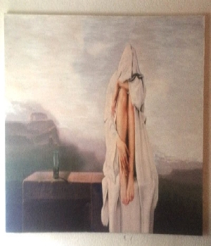 Imagen de Glicce sobre tela, detalles en óleo y técnicas mixtas numero 0