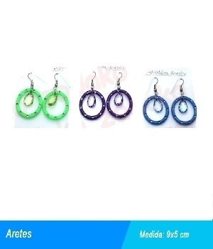 Imagen de Aretes economicos de bisuteria importados numero 0