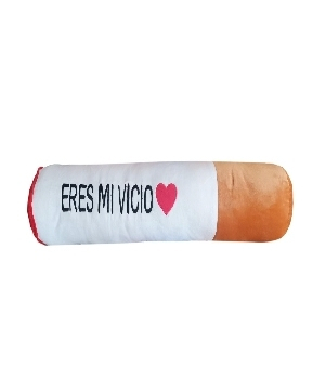 Imagen de Cigarro de peluche leyenda eres mi vicio de 70 cms numero 0