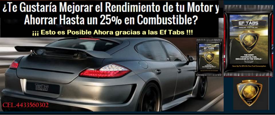 Imagen de EF-TABS (AHORRA HASTA UN 25 % COMBUSTIBLE) numero 0