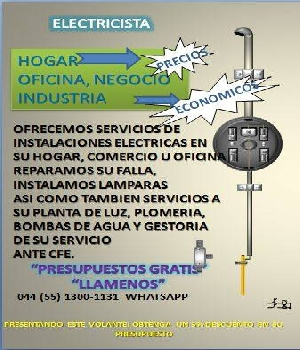 Imagen de Electricista KIT CFE Gestor Transiciones numero 0