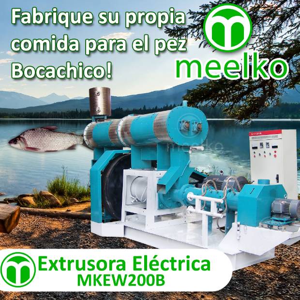 Imagen de Extrusora para pellets flotantes para peces 3000-4000kg/h 132kW - MKEW200B numero 0