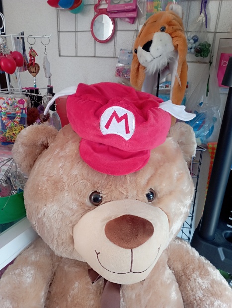 Imagen de Gorra de Mario Bros voladora unitalla unisex de color rojo numero 1
