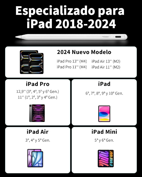 Imagen de Lapiz para iPad de alta presición marca metapen numero 4