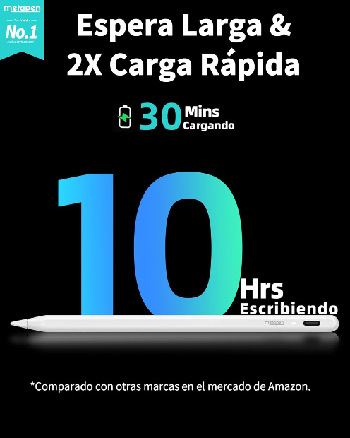 Imagen de Lapiz para iPad de alta presición marca metapen numero 6