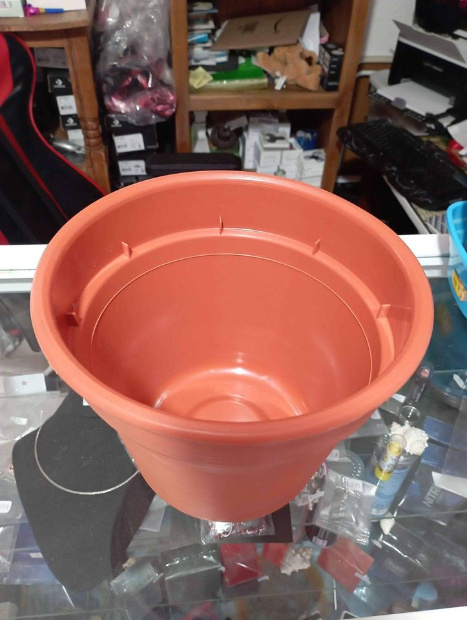 Imagen de Maceta de plástico terracota num8 de 22 x 17 cm numero 1
