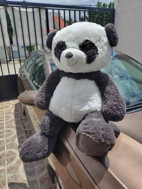 Imagen de Oso panda de peluche gigante de 105 cm numero 1