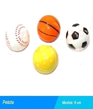 Imagen de Pelotas de goma diversas numero 0