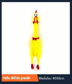 Imagen de Pollo chillon grande 40 centimetro numero 0