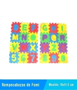 Imagen de Rompecabezas de foami para bebe numero 0