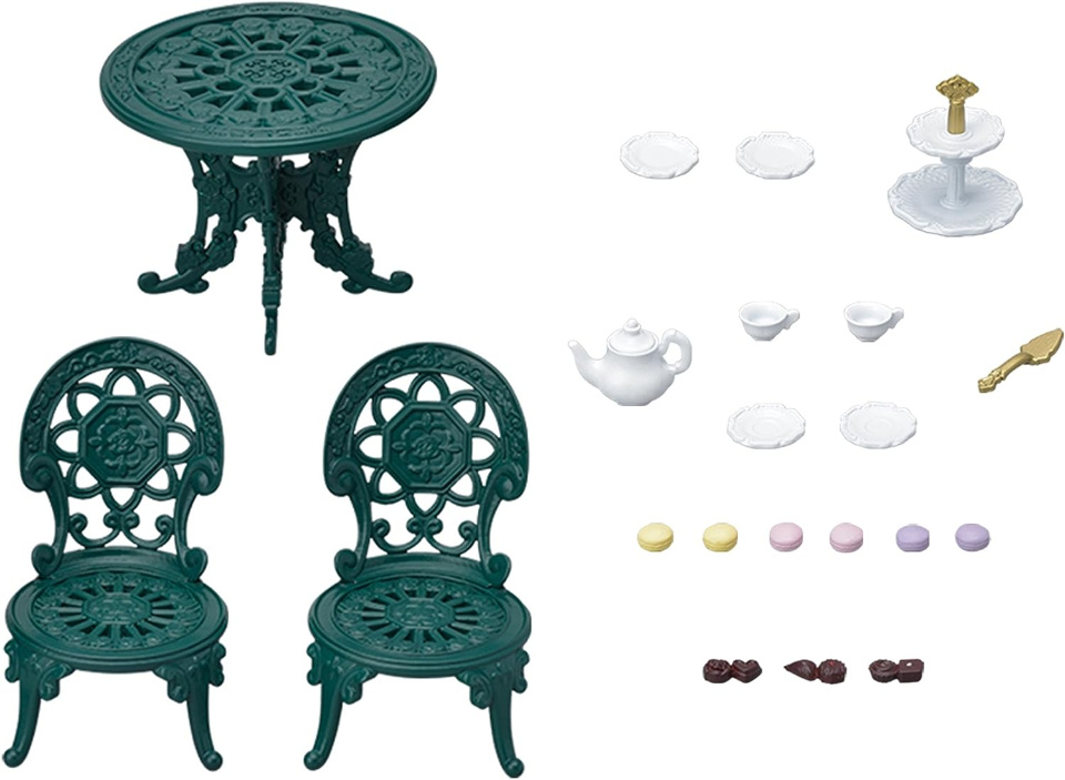 Imagen de Set de té y golosinas ternurines Calico Critters numero 1