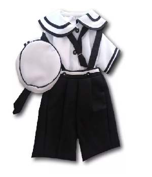 Imagen de Short marinero para bebe de 1 a 6 años numero 0