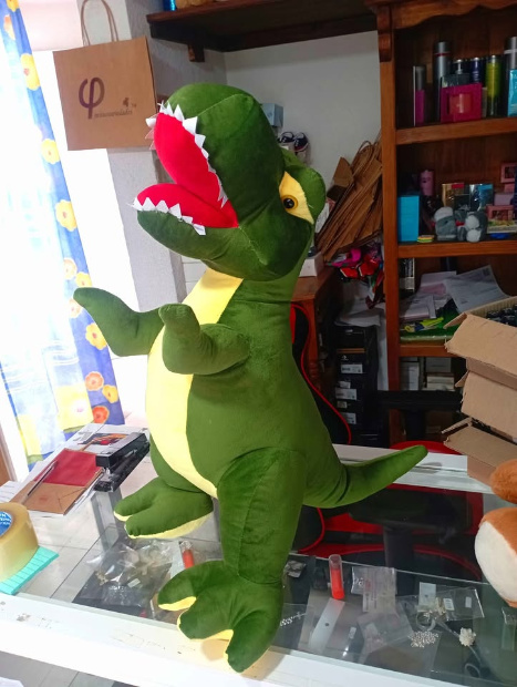 Imagen de Tiranosaurio rex de peluche grande de 58 cm numero 2