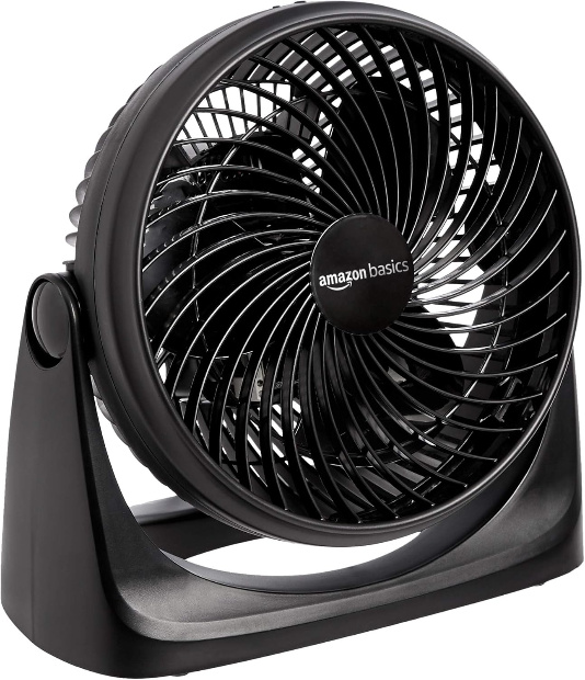 Imagen de Ventilador Compacto Amazon basics de 28 cm para escritorio numero 0