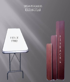 Imagen de tablon plegables rectangular numero 0