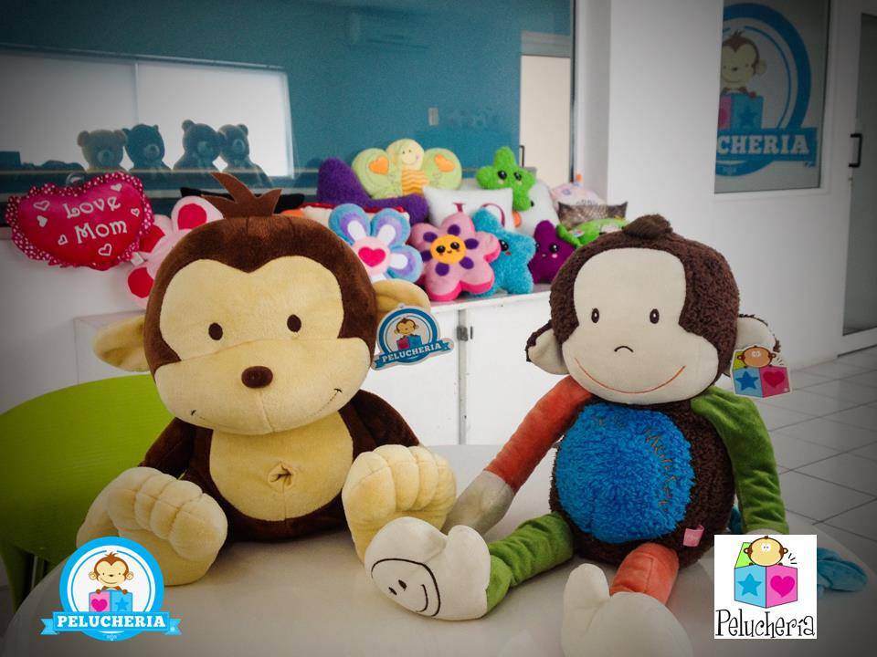 Imagen de Changos de peluche Miko y Mika (c/u) numero 2
